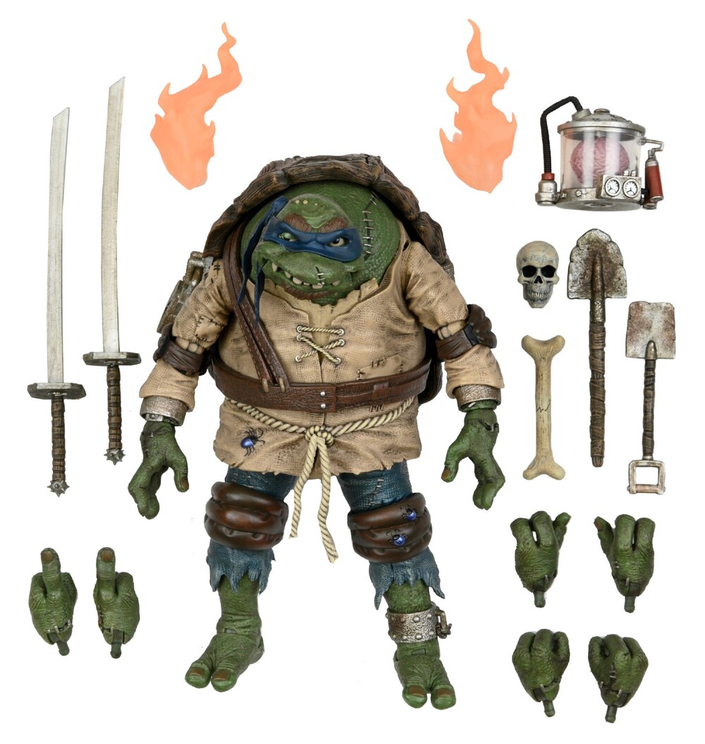 NECA Universal Monsters x TMNT Leonardo as The Hunchback Action Figure